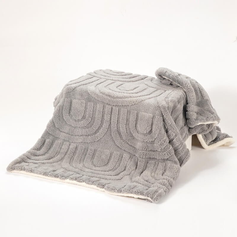 Double-sided Plush Warm Pet Blanket - News Pet Shop