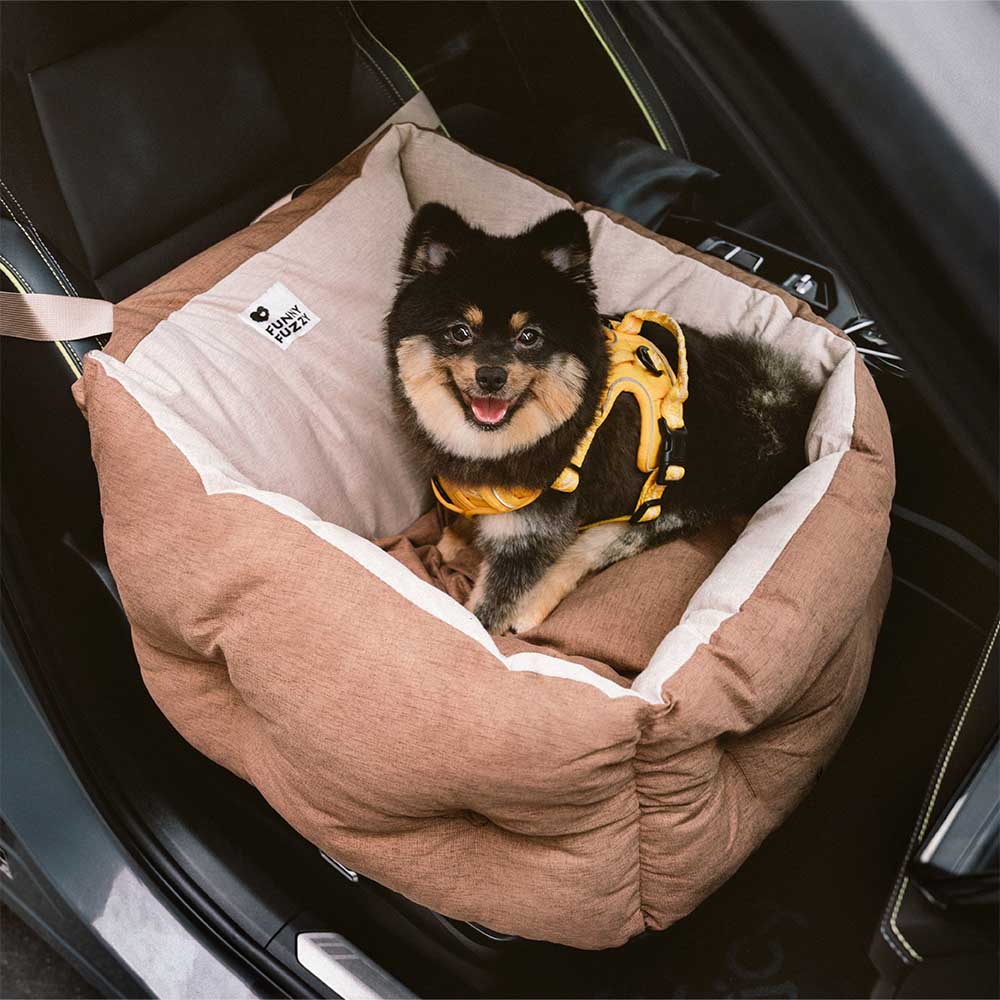 Travel Protection Booster Waterproof Elevated & Thickened Dog Car Seat Bed - News Pet Shop