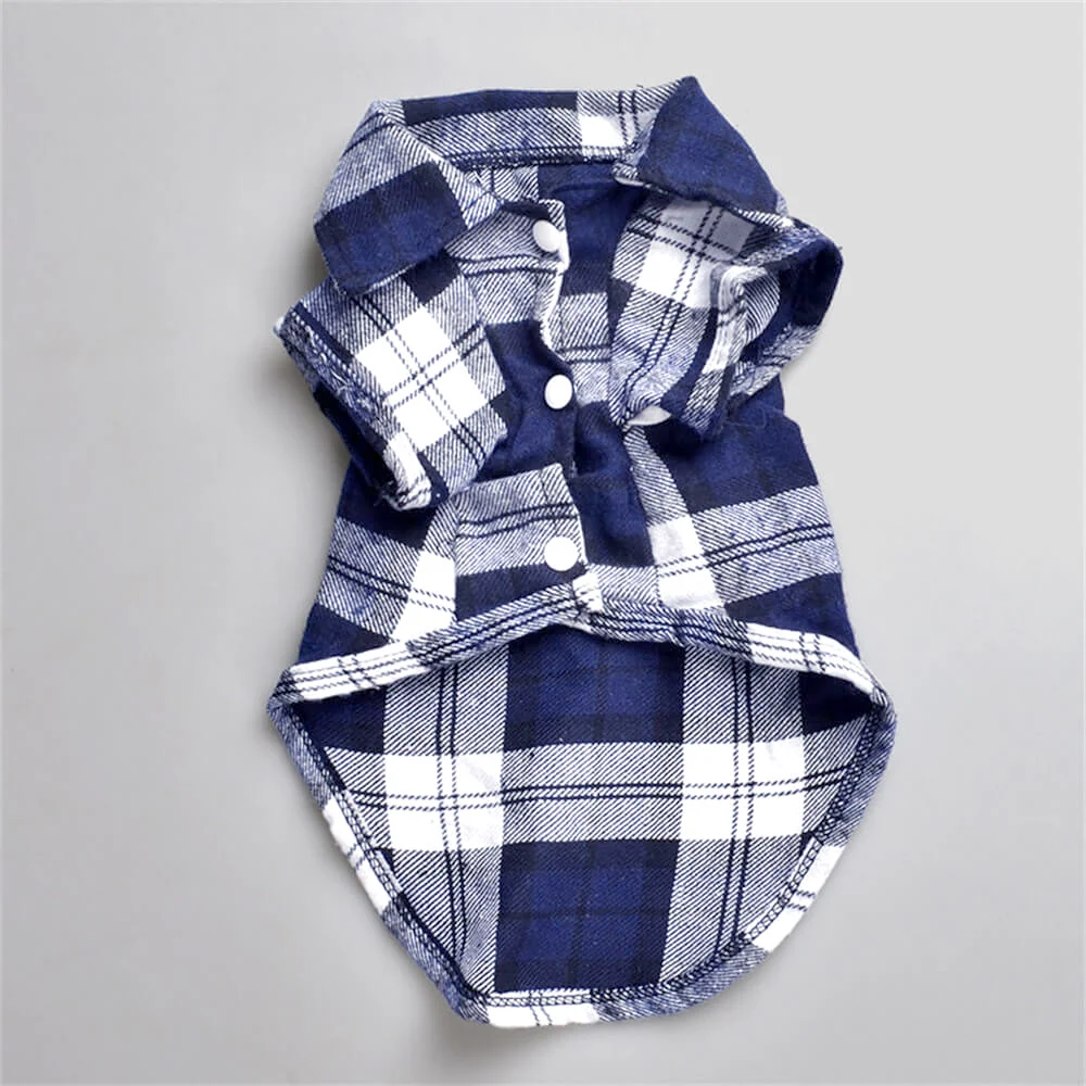 Classic Plaid Dog Shirt - Cozy and Stylish for Every Occasion - News Pet Shop