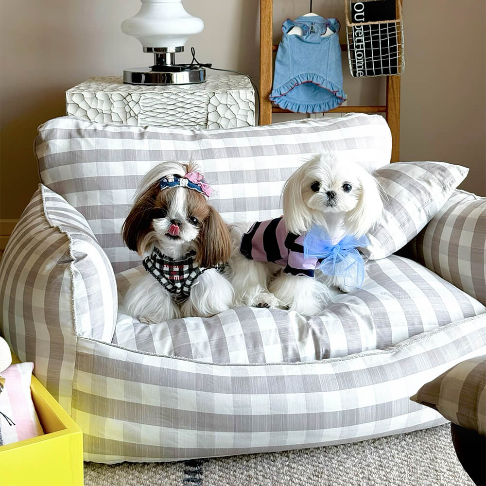 Good Things Linen Breathable Comfort Pet Sofa Bed Dog Bed - News Pet Shop