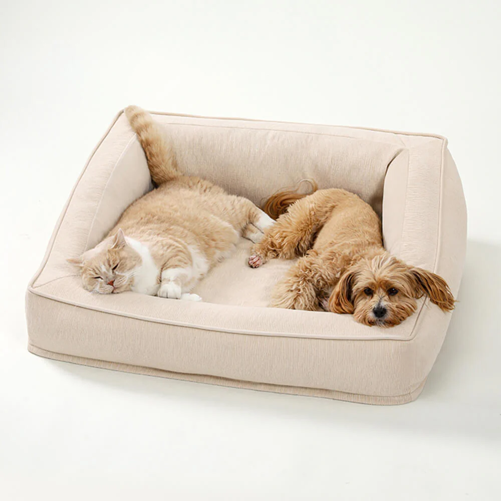 Comfort Orthopedic Support Dog Sofa Bed with Pillows - News Pet Shop