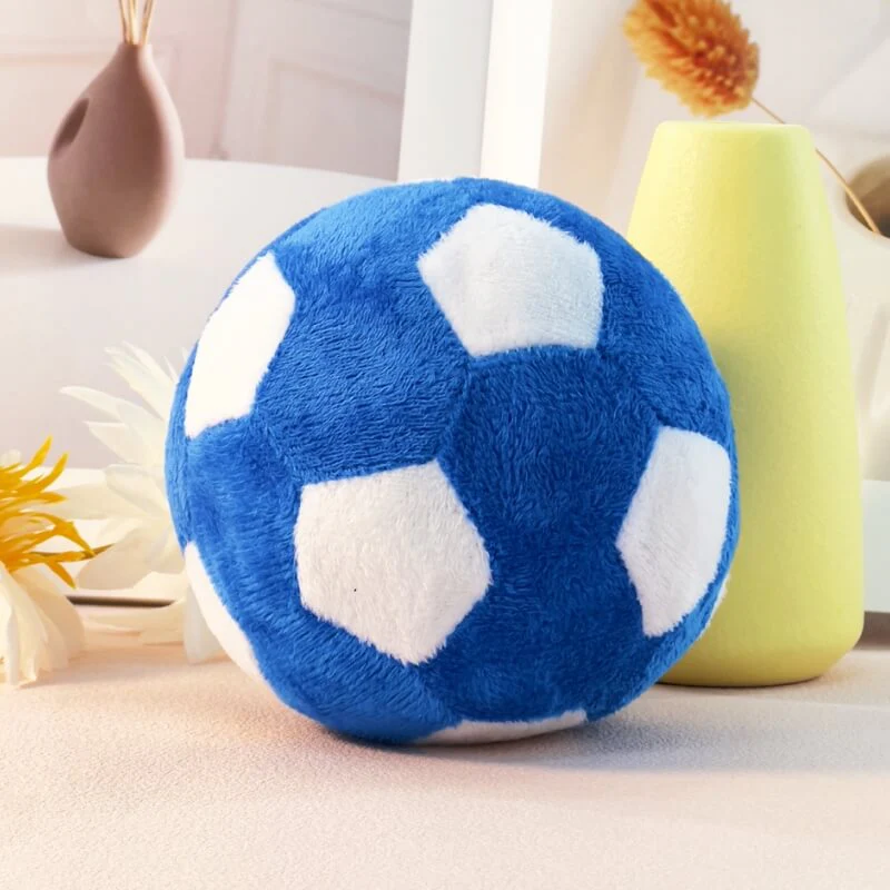 Football Plush Interactive Chew Toy Squeaky Dog Toy - News Pet Shop