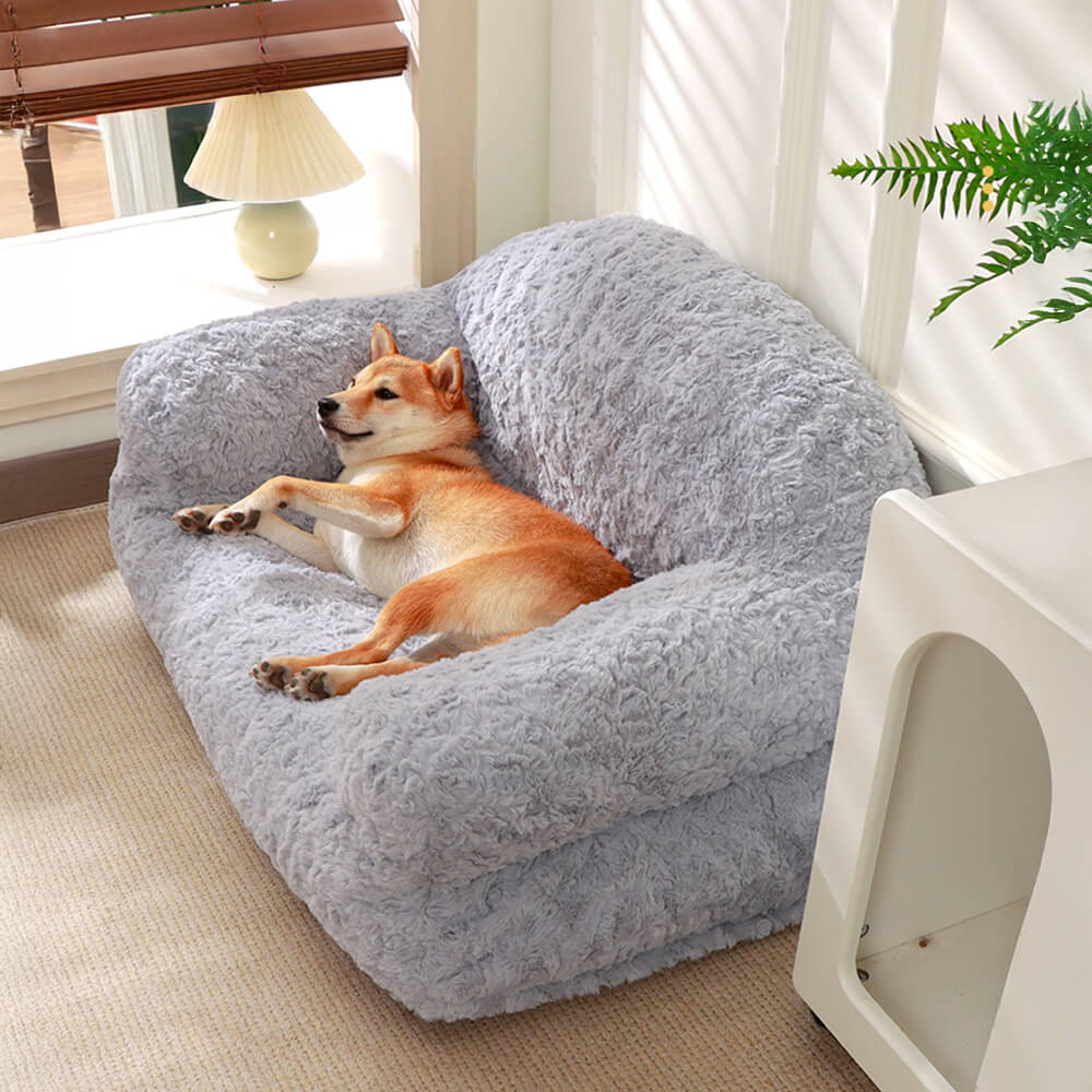 Cozy Full Support Warm Removable Washable Dog & Cat Sofa Bed - News Pet Shop