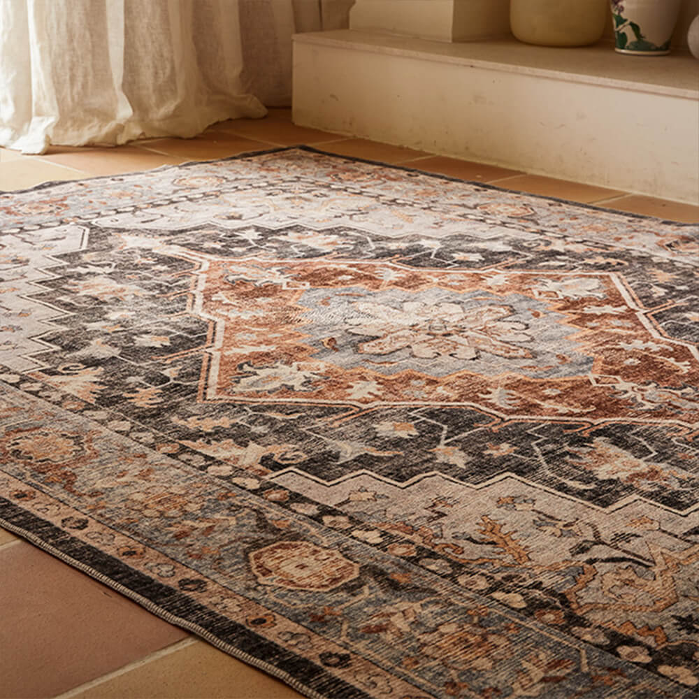 Nordic ethnic Persian style living room rug bedside - News Pet Shop