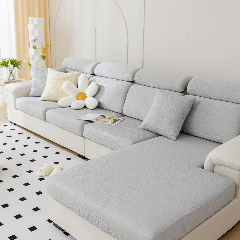 Modern Cooling Water-resistant Antifouling Stretch Magic Couch Cover - News Pet Shop