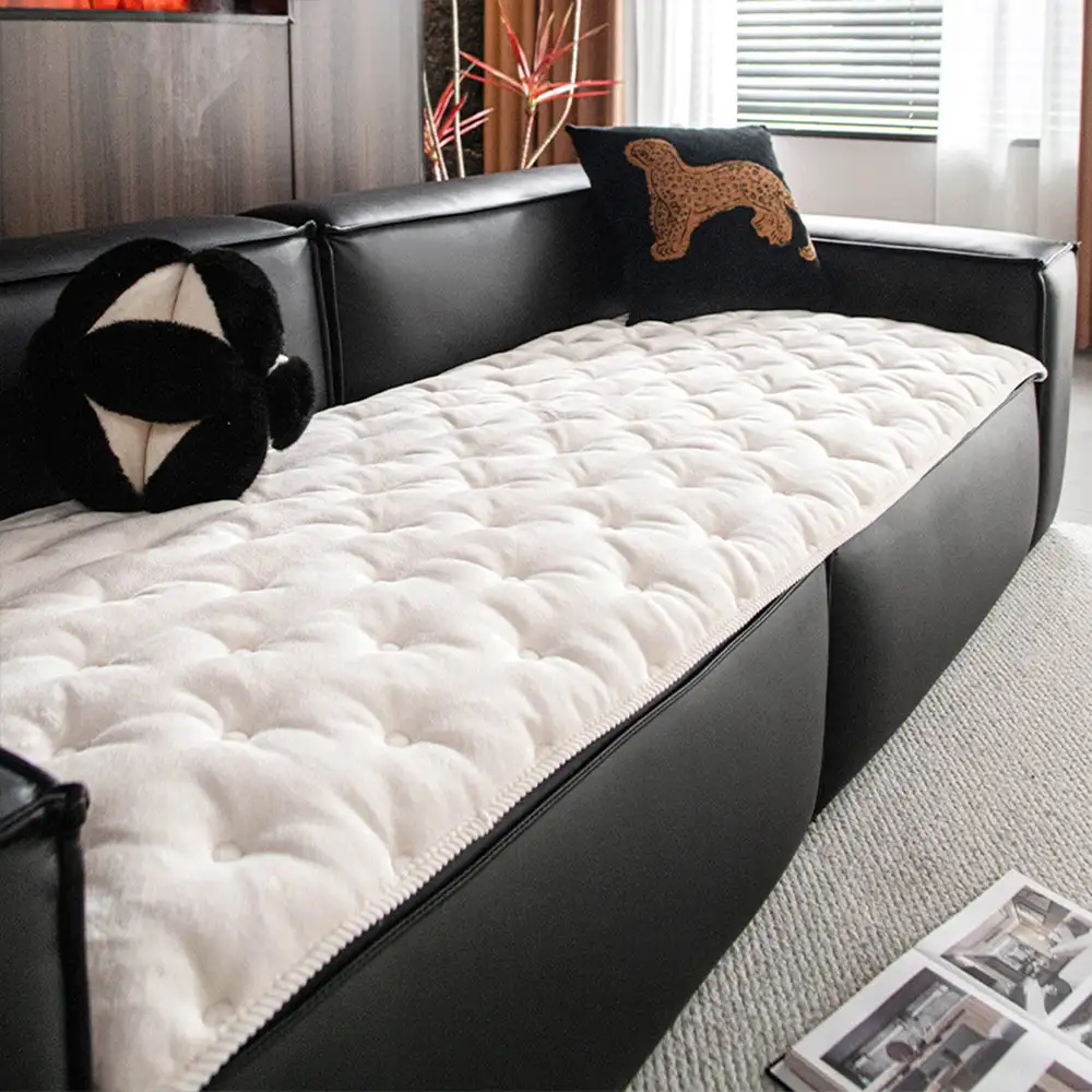 Vintage Leather Sofa Protection Non-Slip Couch Cover - News Pet Shop