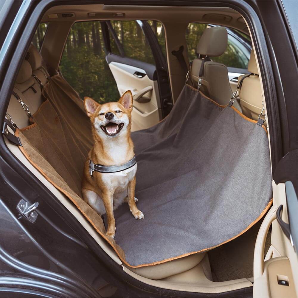 Classic Retro - Waterproof Camping & Car Dual-Use Back Seat Cover - News Pet Shop
