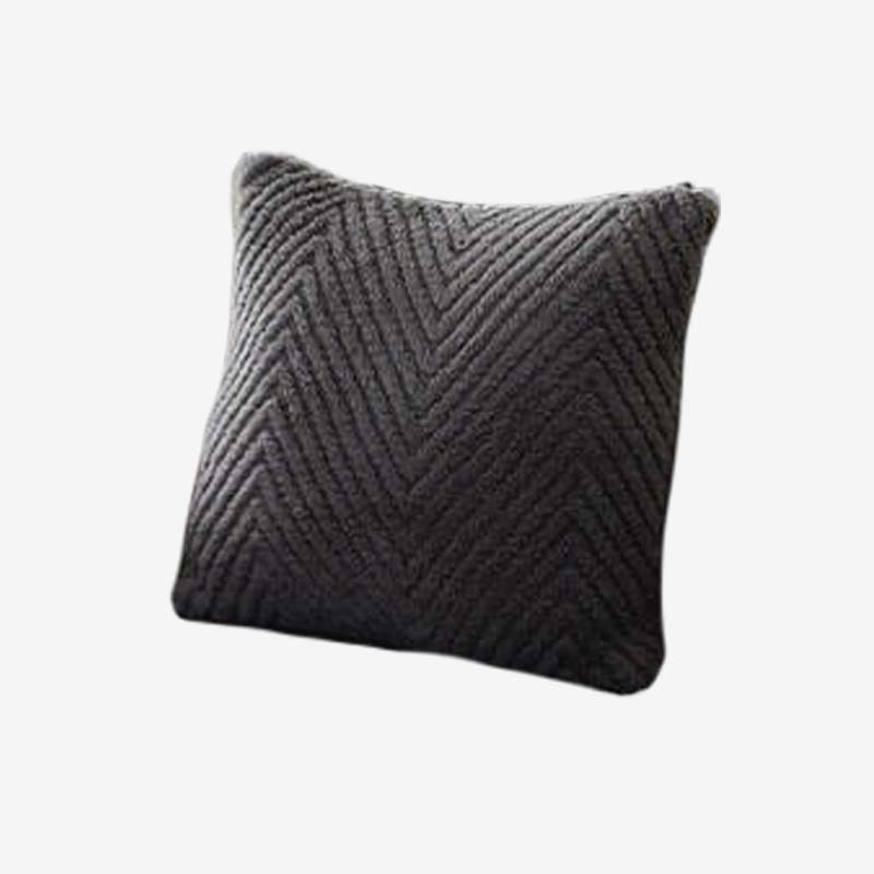Plush Cushion Herringbone Pillow - News Pet Shop