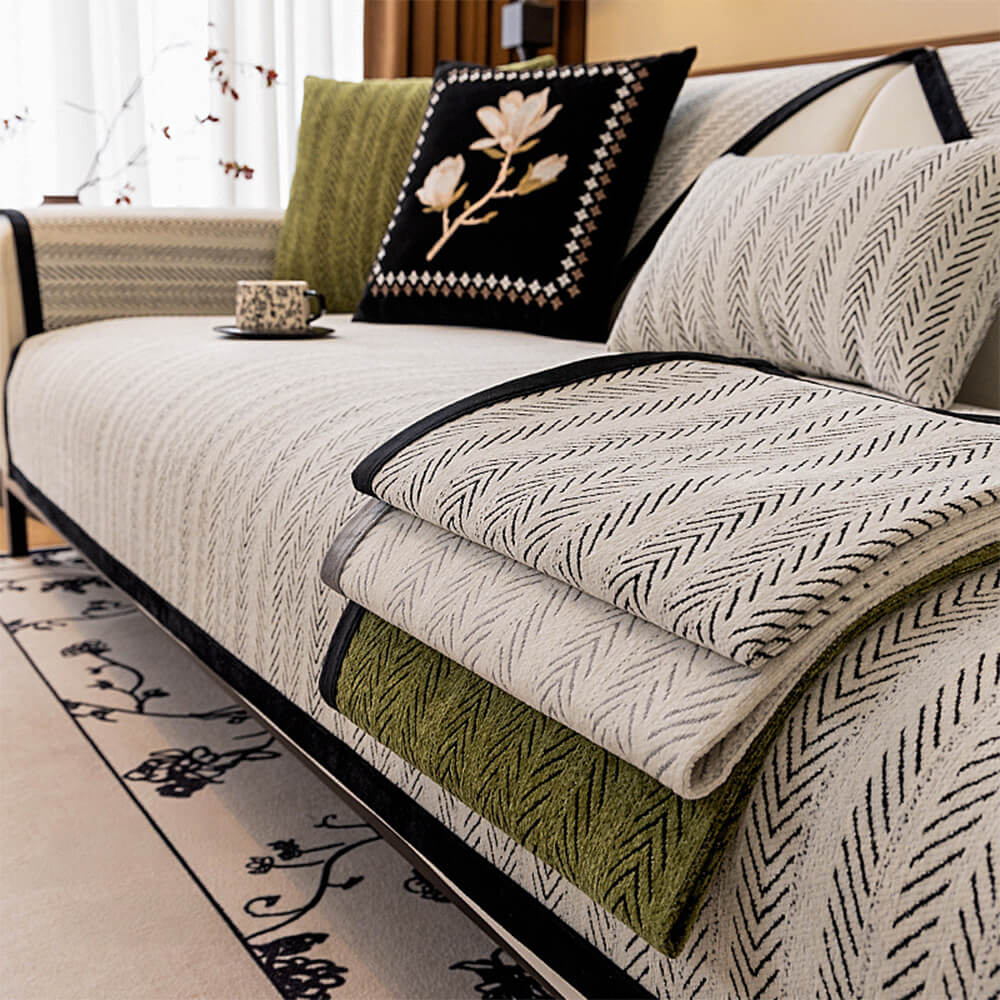 Modern Chenille Fabric Furniture Protection Anti-Scratch Non-Slip Couch Cover - News Pet Shop