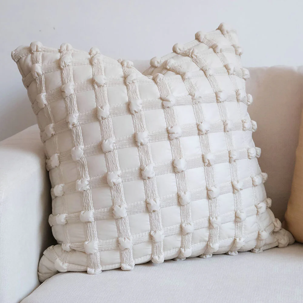 Luxury Fashion Checkered Decorative Lumbar Home Sofa Pillow - News Pet Shop