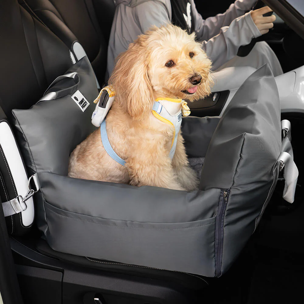 Waterproof Dog Car Seat Bed - First Class - News Pet Shop
