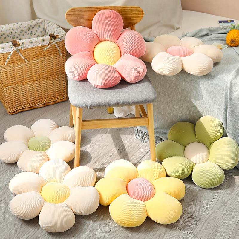 Flower Shape Sofa Cushions Pillow Room Decor - News Pet Shop