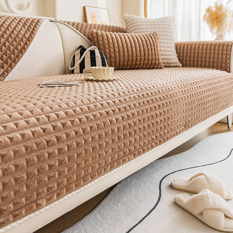 Warm Flannel Pet Friendly Sofa Protector Couch Cover - News Pet Shop