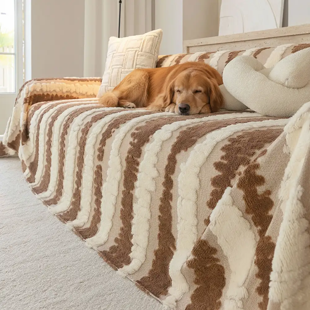 Modern Comfort Plush Multifunctional Blanket Sofa Protection Couch Cover - News Pet Shop