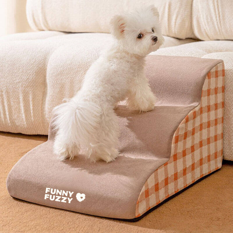 Plain Pattern Pet Climbing Ladder Removable Dog Stairs - News Pet Shop