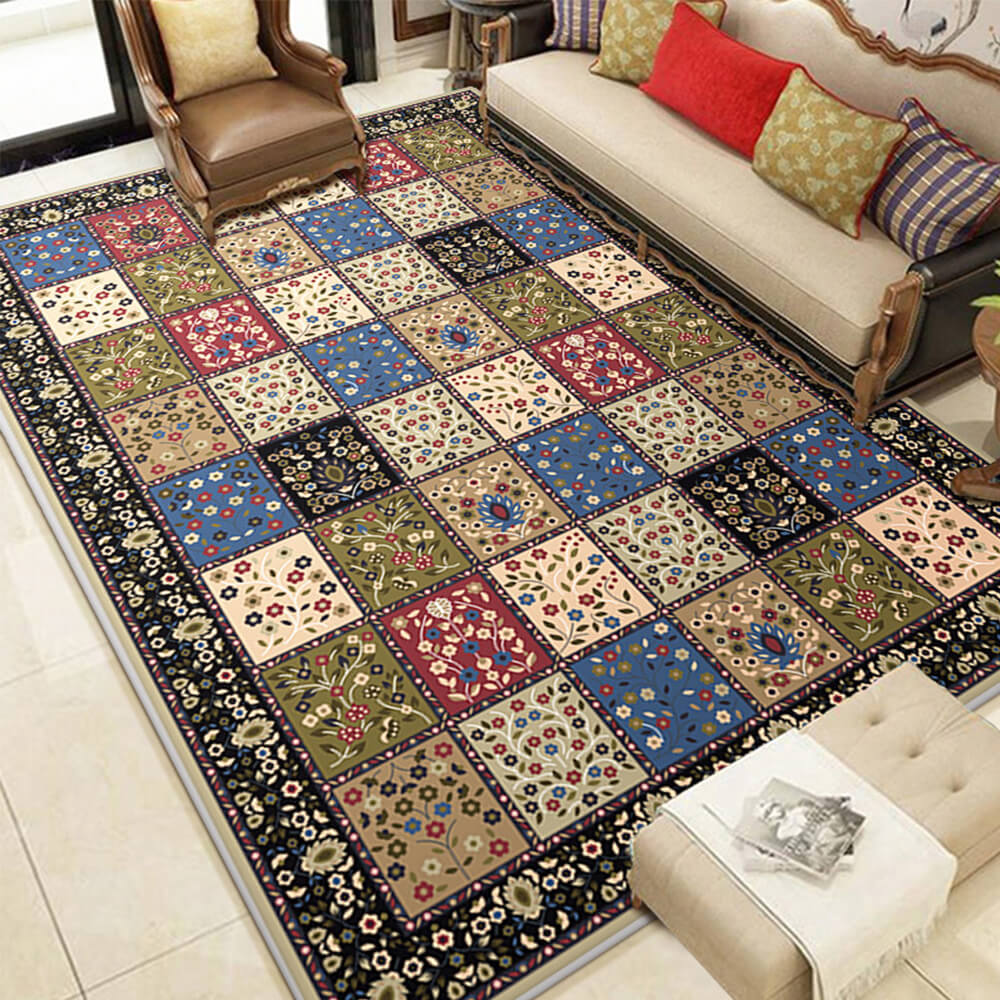 Vintage Print Pet Rug - News Pet Shop