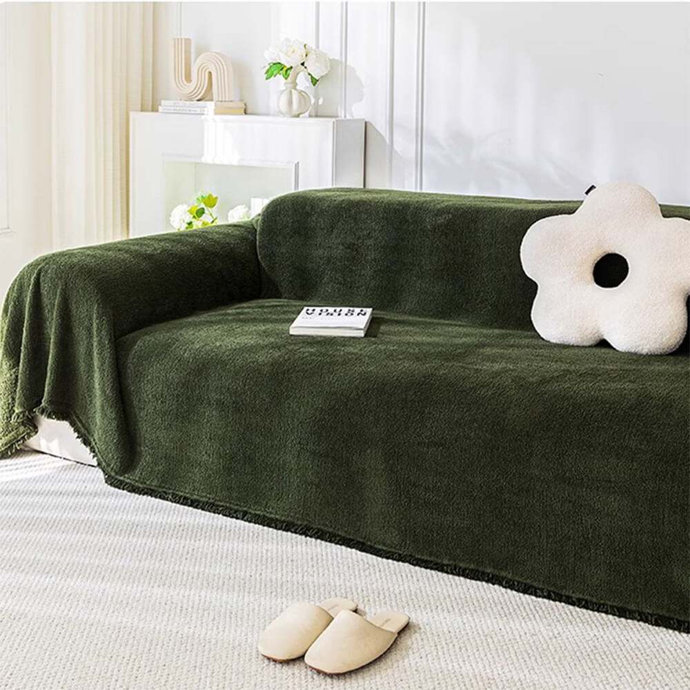 Soft Plush Water-resistant Multi-Purpose Furniture Protection Couch Cover - News Pet Shop