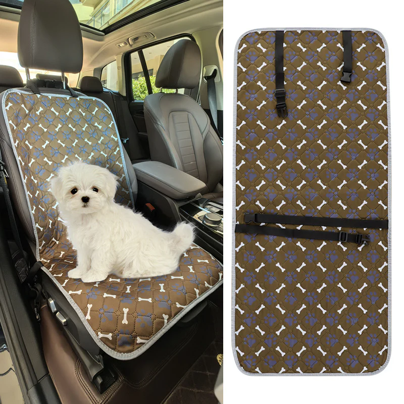 Print Waterproof Adjustable Anti-Slip Dog Car Seat Cover - News Pet Shop