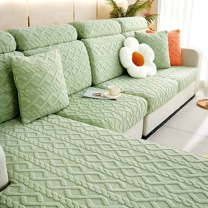 Full Wrap Soft Fleece Stretch Couch Cover - News Pet Shop