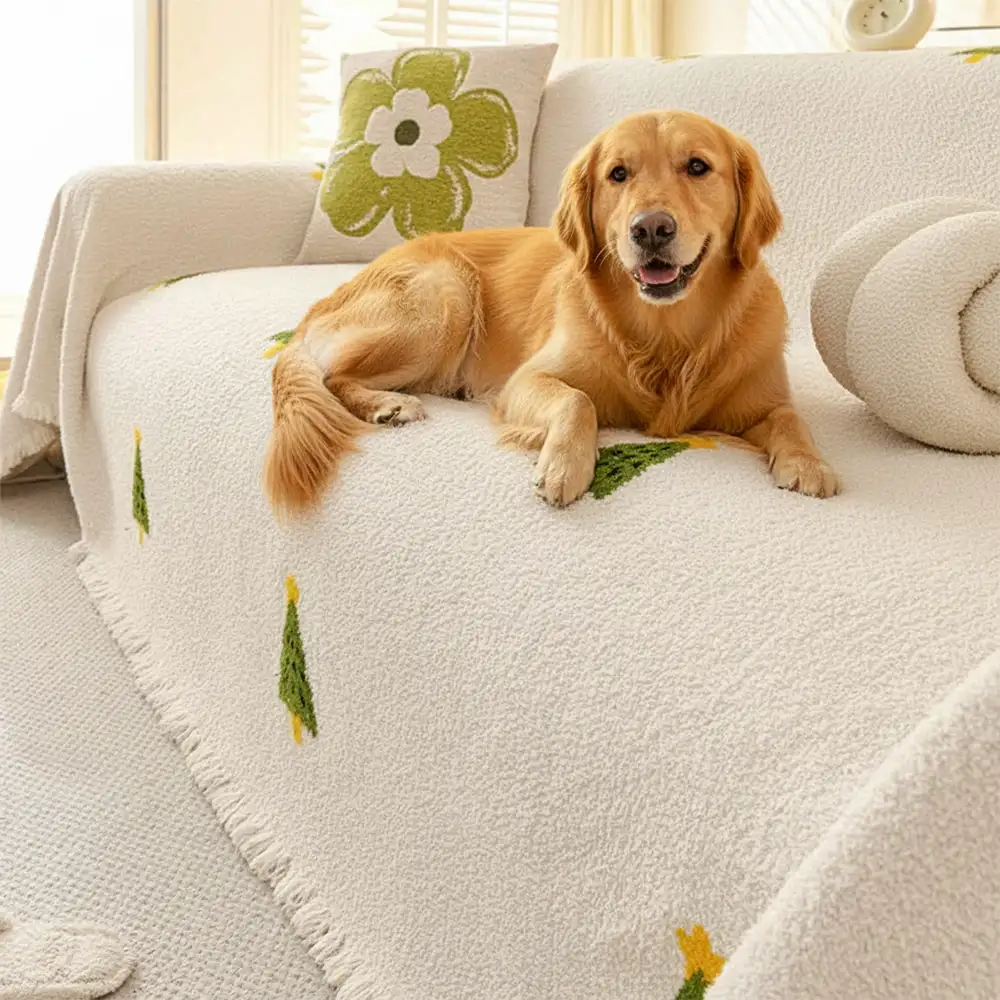 Christmas Tree Chic Thick Plush Sofa Blanket Couch Cover - News Pet Shop