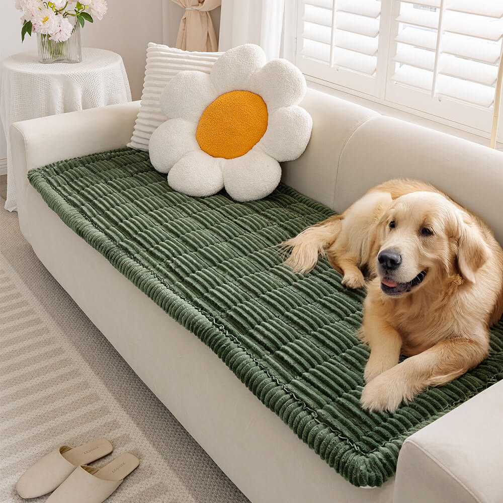 Lazy Soft Flannel Breathable Pet Mat Non-slip Couch Cover - News Pet Shop