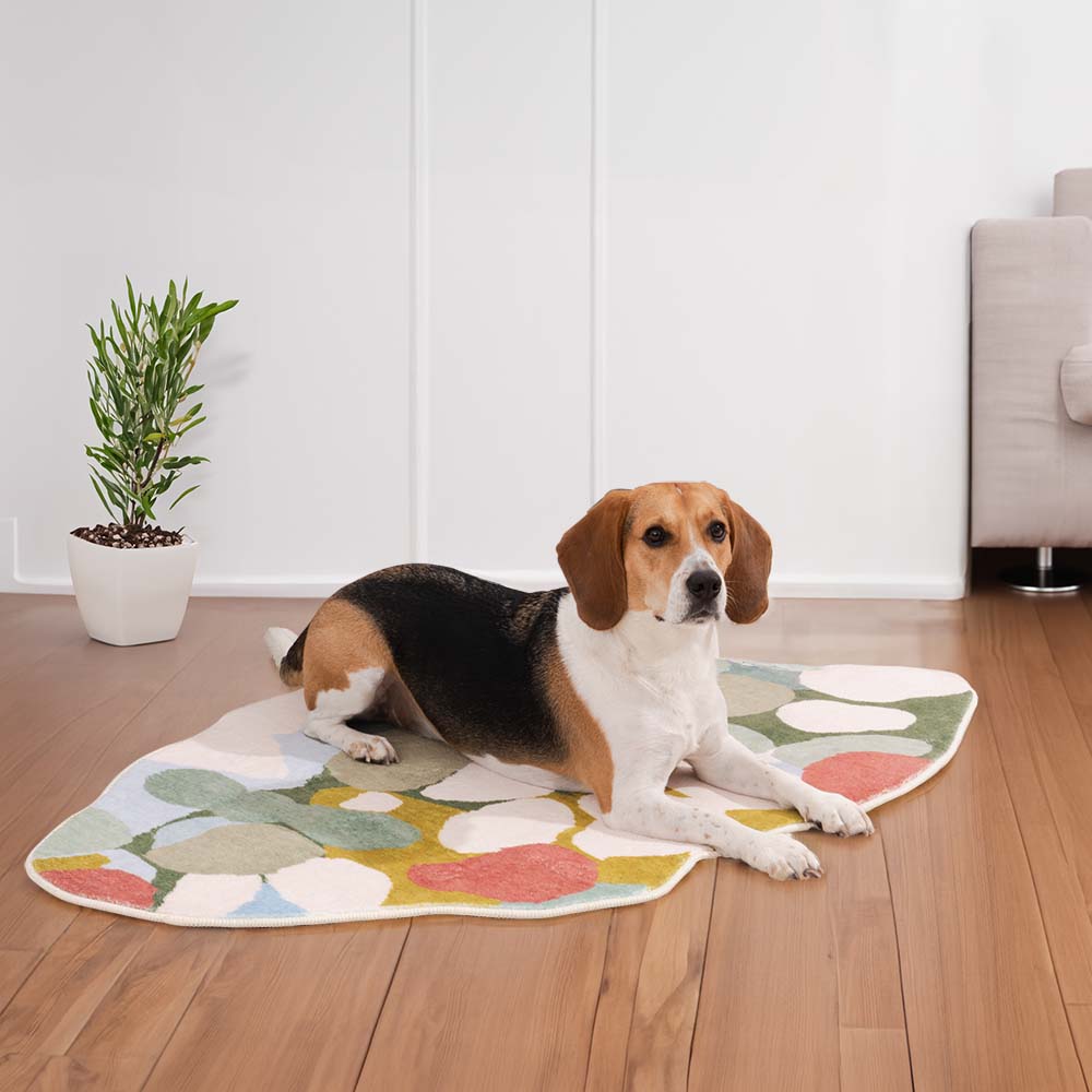 Greenery Forest Heterotype Plush Carpet Pet Mat Pet Rug - News Pet Shop