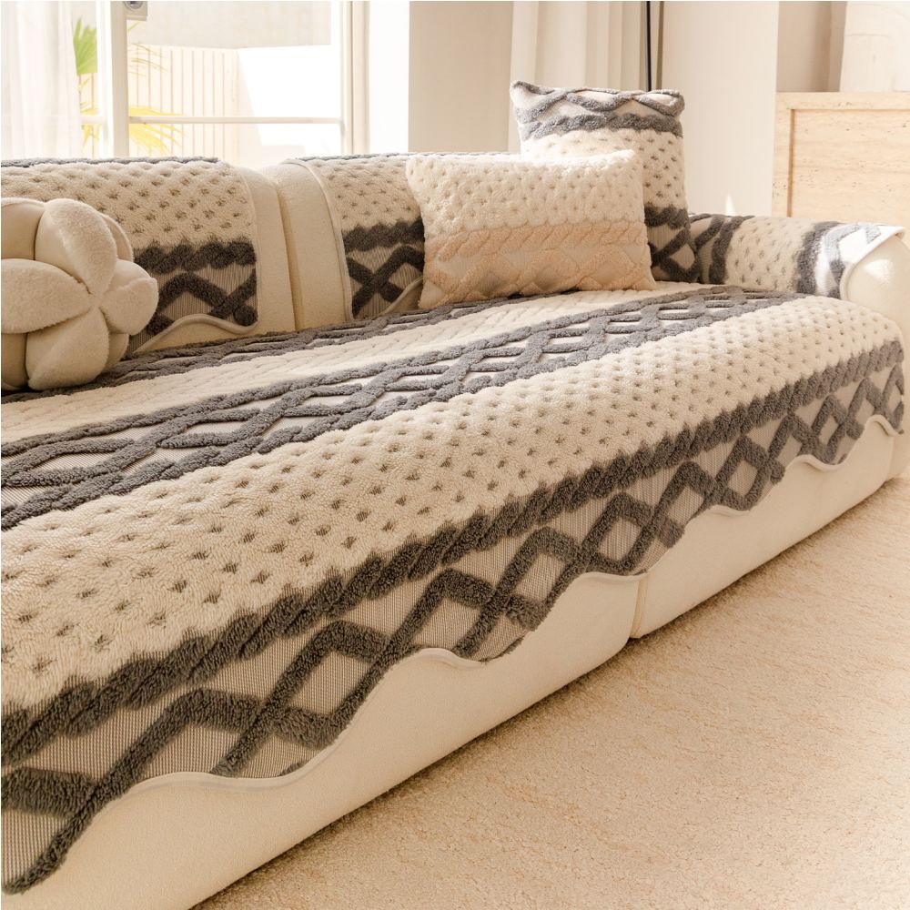 Cookie Comfortable Plush Skin-Friendly Non-Slip Couch Cover - News Pet Shop