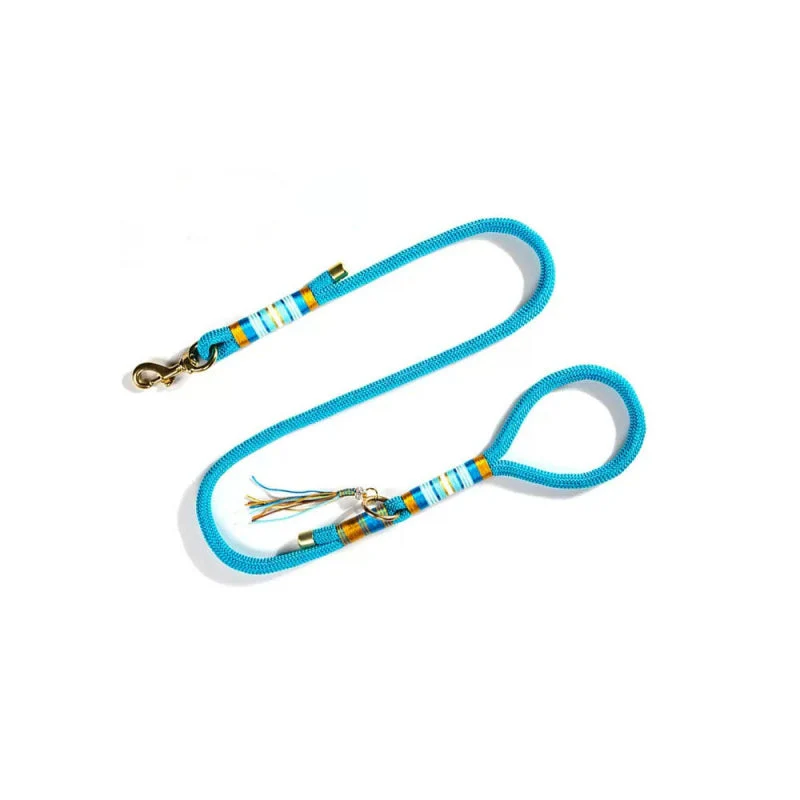 Hand-knitted Braided Rope Cool Dog Accessories Training Leash - News Pet Shop