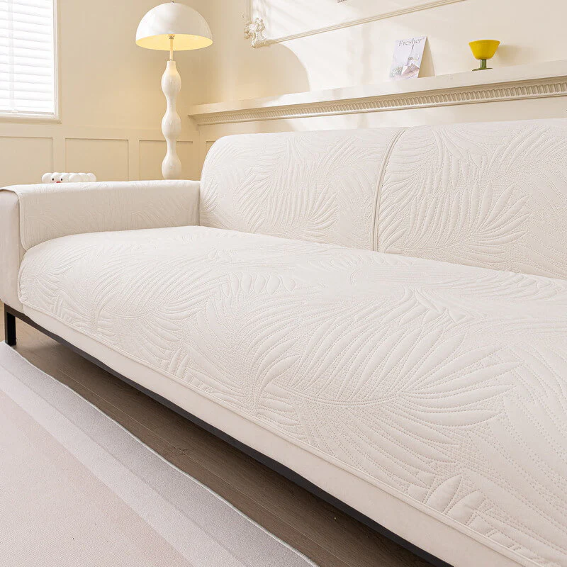 Large Leaf Pattern Water-resistant Sofa Protector Non-Slip Couch Cover - News Pet Shop