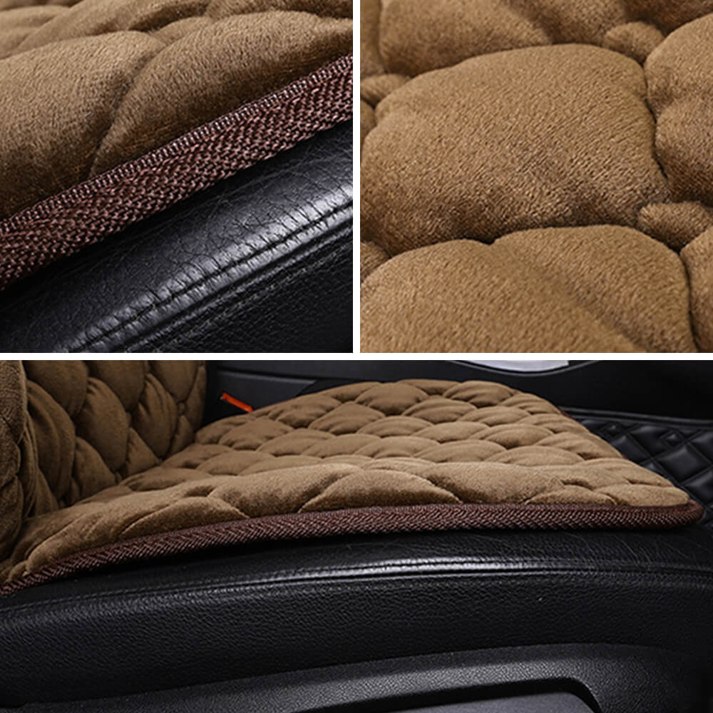 Luxury Plush Warm Thicken Car Seat Cushion - News Pet Shop