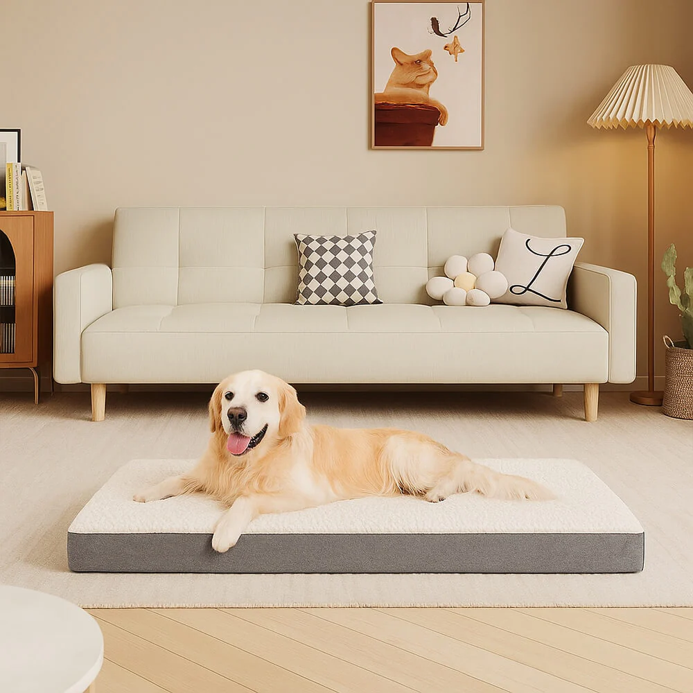 Waterproof Orthopedic Removable Memory Foam Large Dog Bed - News Pet Shop