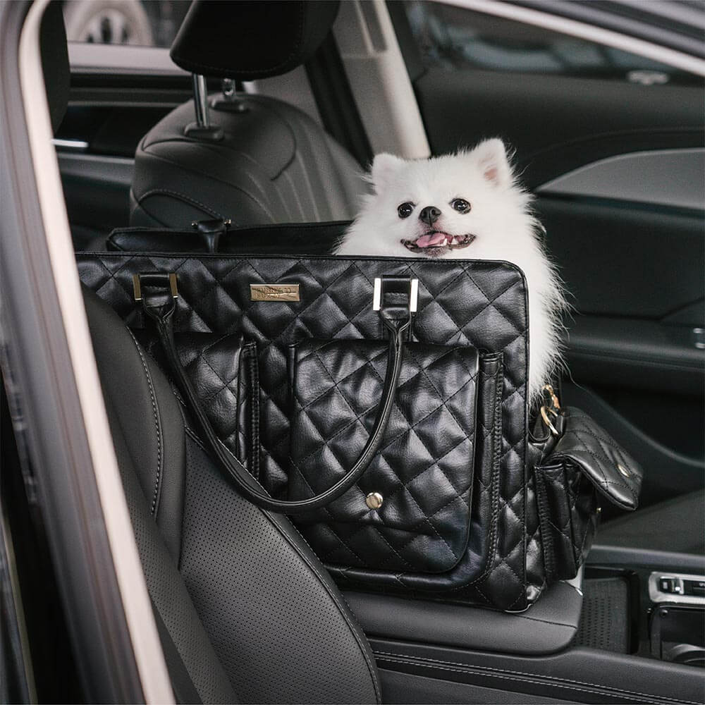 Large Carrying Stylish Multi-Functional Human-Dog Shared Travel Pet Bag - Wandering Tail - News Pet Shop
