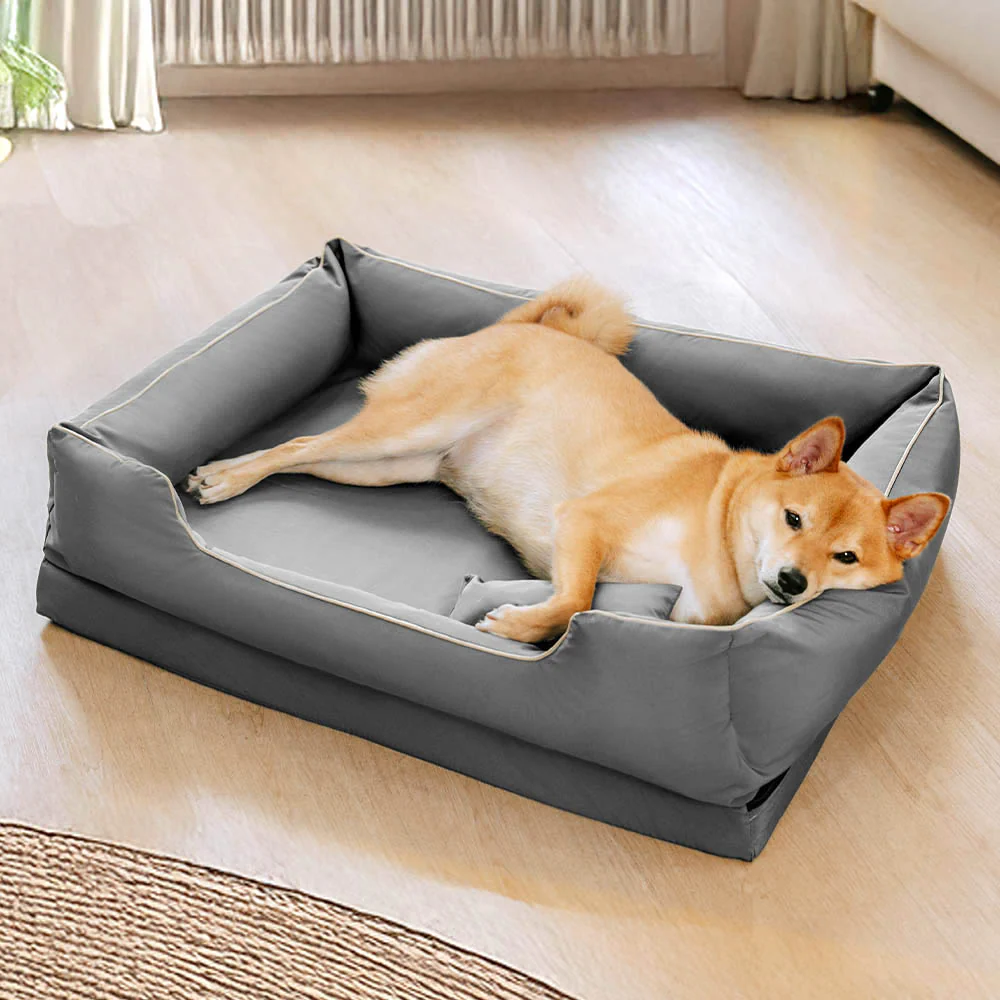 Nordic Style Waterproof Anti-Scratch Washable Dog Sofa Bed with Pillow - News Pet Shop