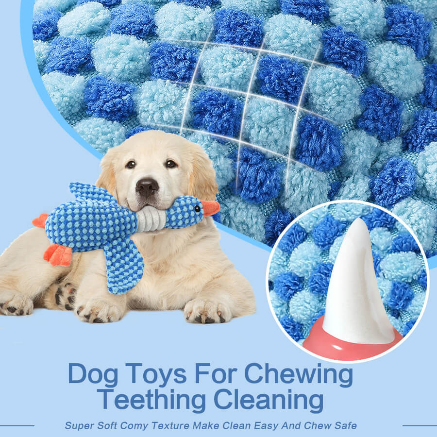 Dog Chew-Resistant Toy with Squeaker - Bird - News Pet Shop