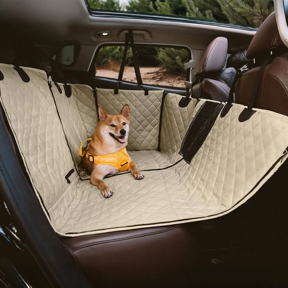 Waterproof Multi-Use Car Dog Seat Cover  C Convertible Back Seat Protector for Pets - News Pet Shop