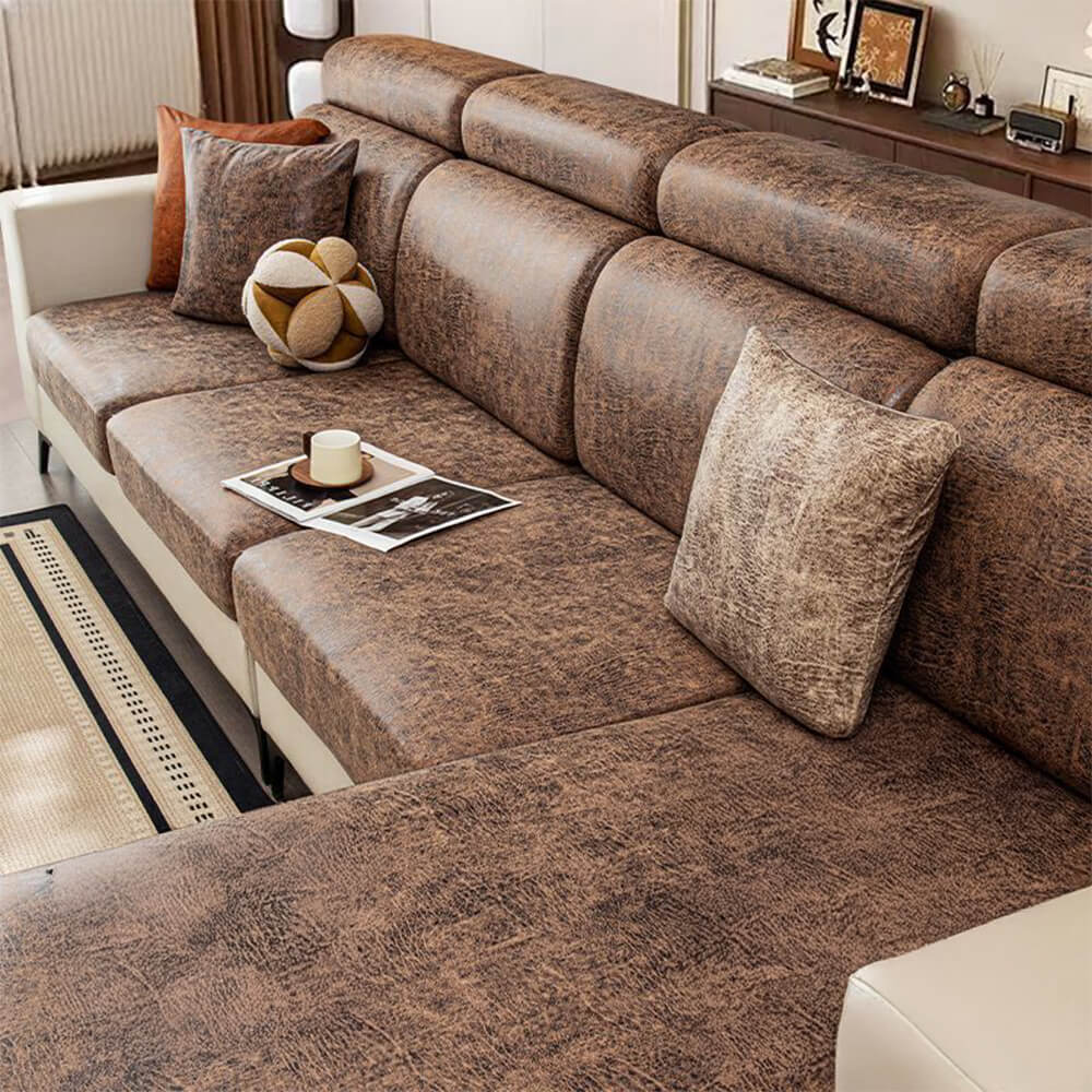 Vintage Water-repellent Silky Polyester Stretch Magic Couch Cover - News Pet Shop