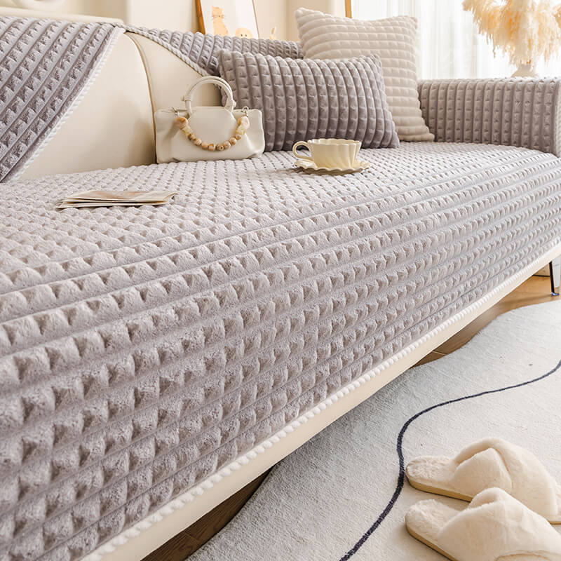 Warm Flannel Pet Friendly Sofa Protector Couch Cover - News Pet Shop