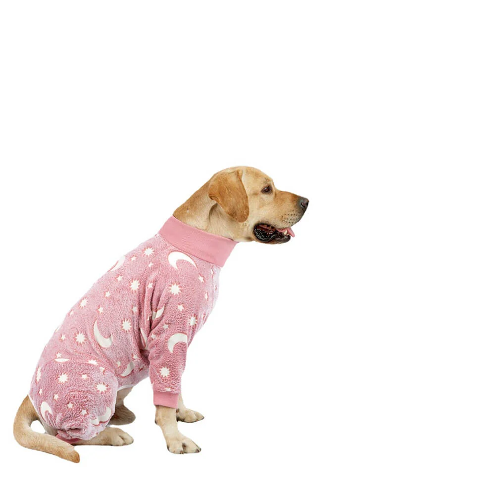Soft and Cozy Moon & Stars Dog Pajamas - Perfect for Year-Round Comfort - News Pet Shop