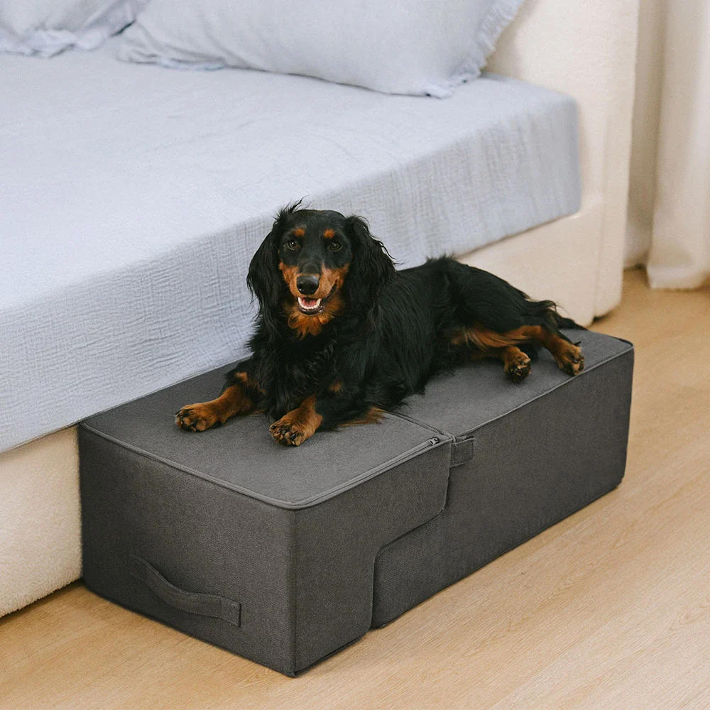 All-in-One Convertible Dog Stairs - Comfortable Joint Support - News Pet Shop