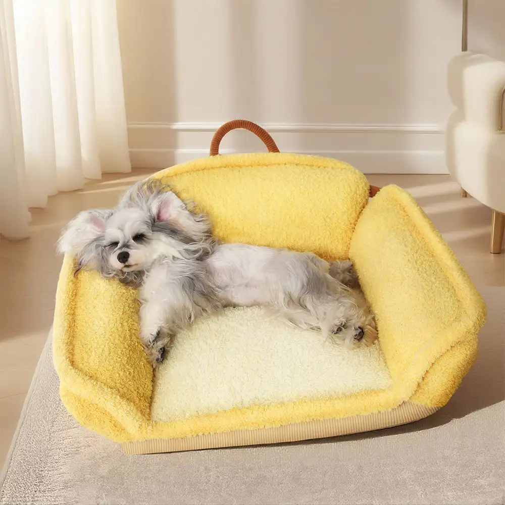 Multifunctional Full Neck Support Deep Sleeping Dog Sofa Bed - News Pet Shop