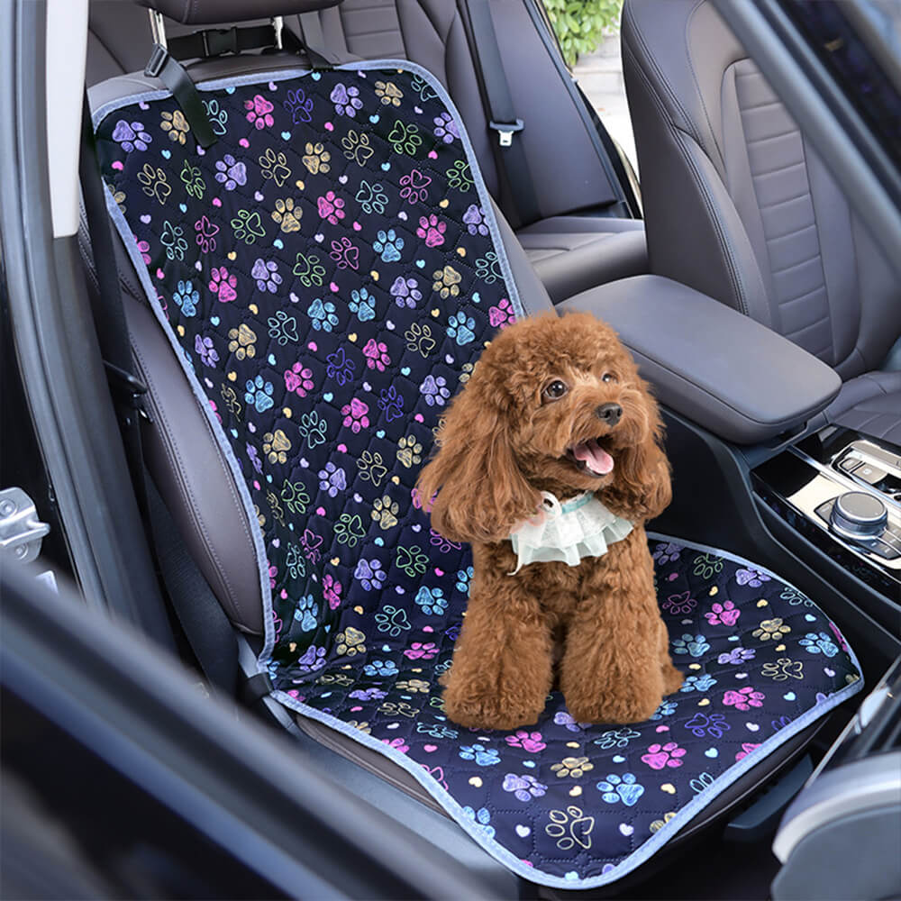 Print Waterproof Adjustable Anti-Slip Dog Car Seat Cover - News Pet Shop