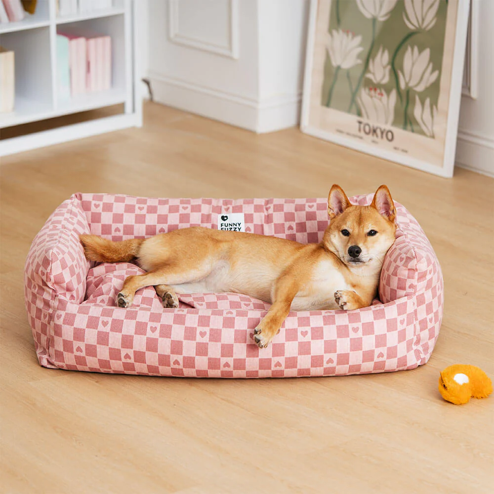 Heartbeat Series Deep Sleeping Dog Sofa Bed - News Pet Shop
