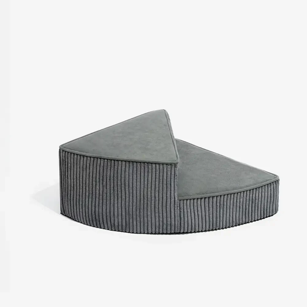 Cozy Corduroy Joint-Friendly Removable Spiral Pet Stairs - CreamyStep - News Pet Shop