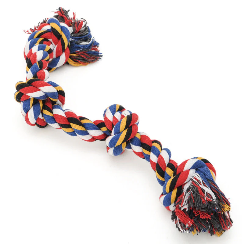 Rope Knot Tug Dog Interactive Toy - News Pet Shop