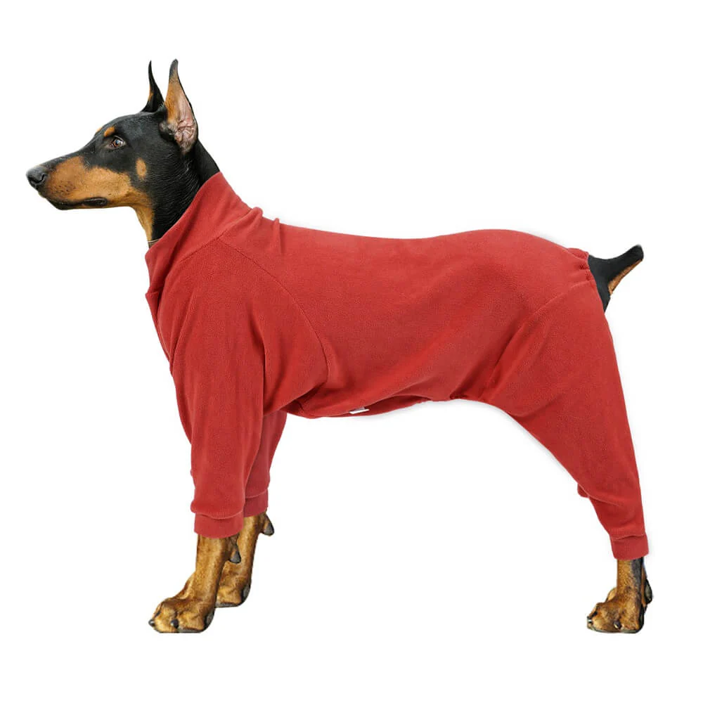 Cozy Fleece Dog Pajamas - Perfect Sleepwear for Large Dogs - News Pet Shop