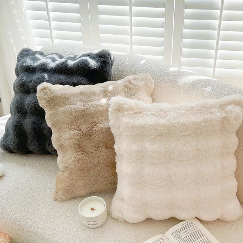 Soft Cushion Reversible Plush Sofa Pillow - News Pet Shop