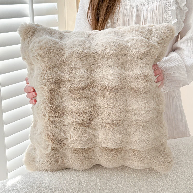 Soft Cushion Reversible Plush Sofa Pillow - News Pet Shop