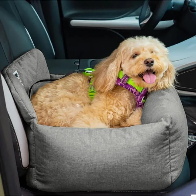 Travel Bolster Full Durable Washable Dog Car Back Seat Bed - News Pet Shop