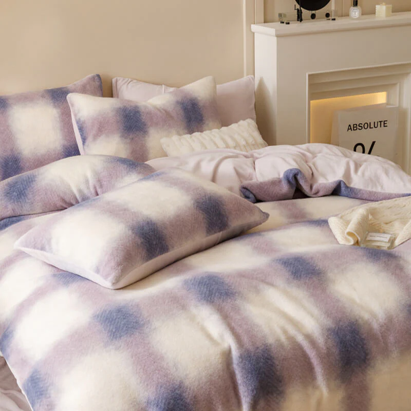 Luxurious Ultra-Soft Faux Cashmere Elegant Comfort Bed Sheet Set - News Pet Shop