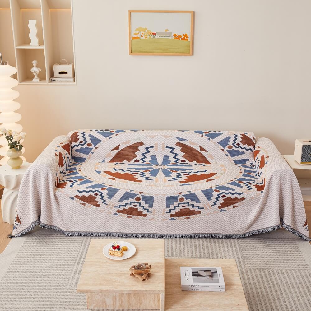 Bohemian Pattern Furniture Protection Sofa Decor Wear-Resistant Couch Cover - News Pet Shop